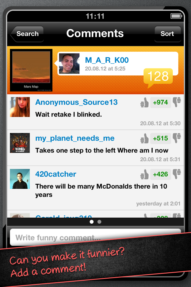 iPhone Screenshot 1